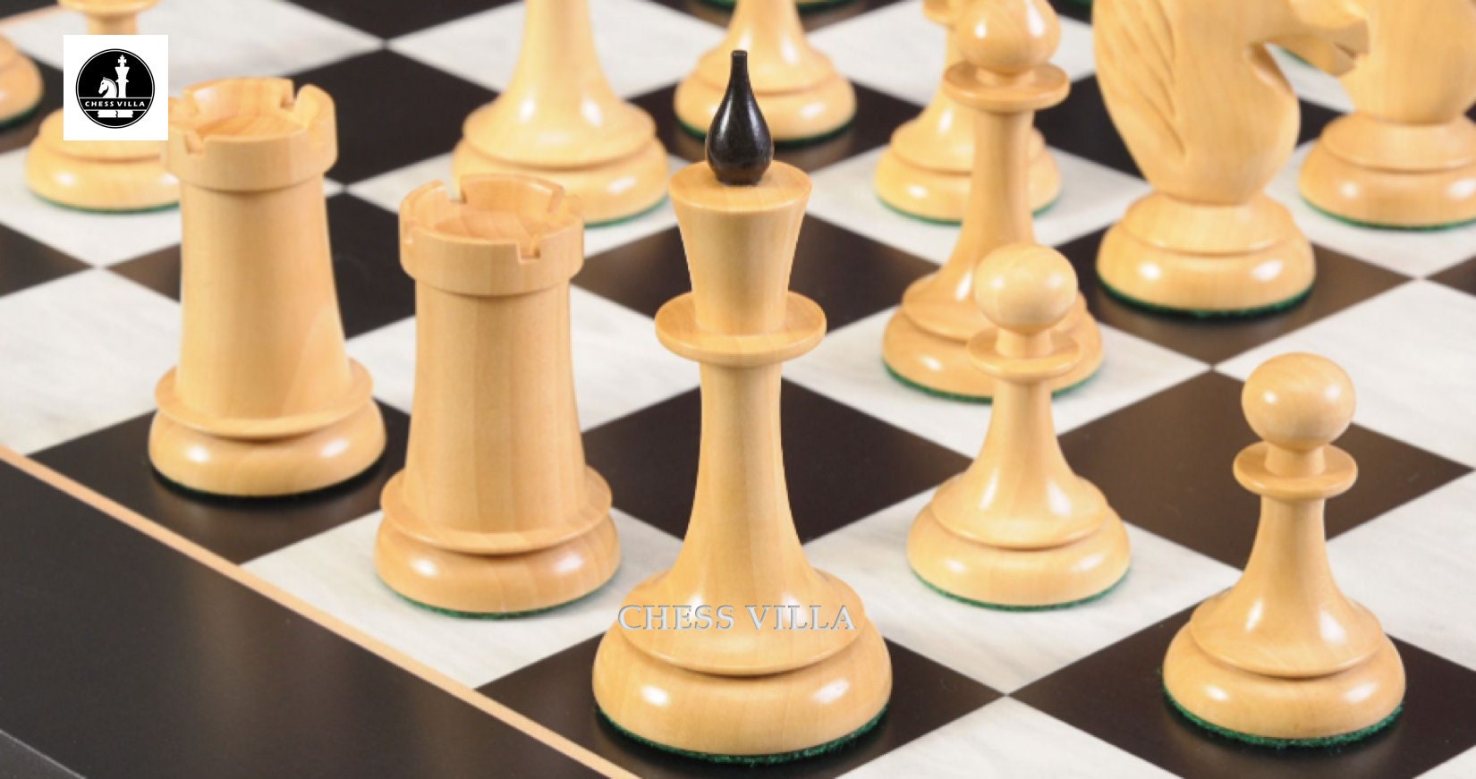 RARE Latvian Soviet Chess Set (50's