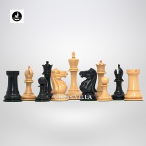Pezzi Degli Scacchi In Legno 1849 Jaques Repro Staunton - Mogano E Bosso, Regolamento Torneo