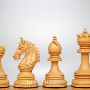 The Exotic Collection- Chetak Luxury Chess Pieces Only Set - Triple ...