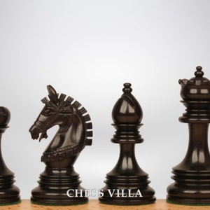 The Exotic Collection- Chetak Luxury Chess Pieces Only Set - Triple ...