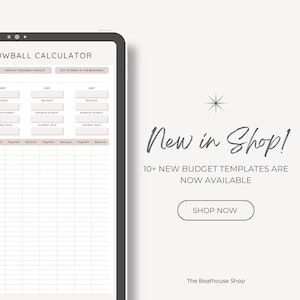 Savings Tracker Bundle: Budget Planner (PDF Download)