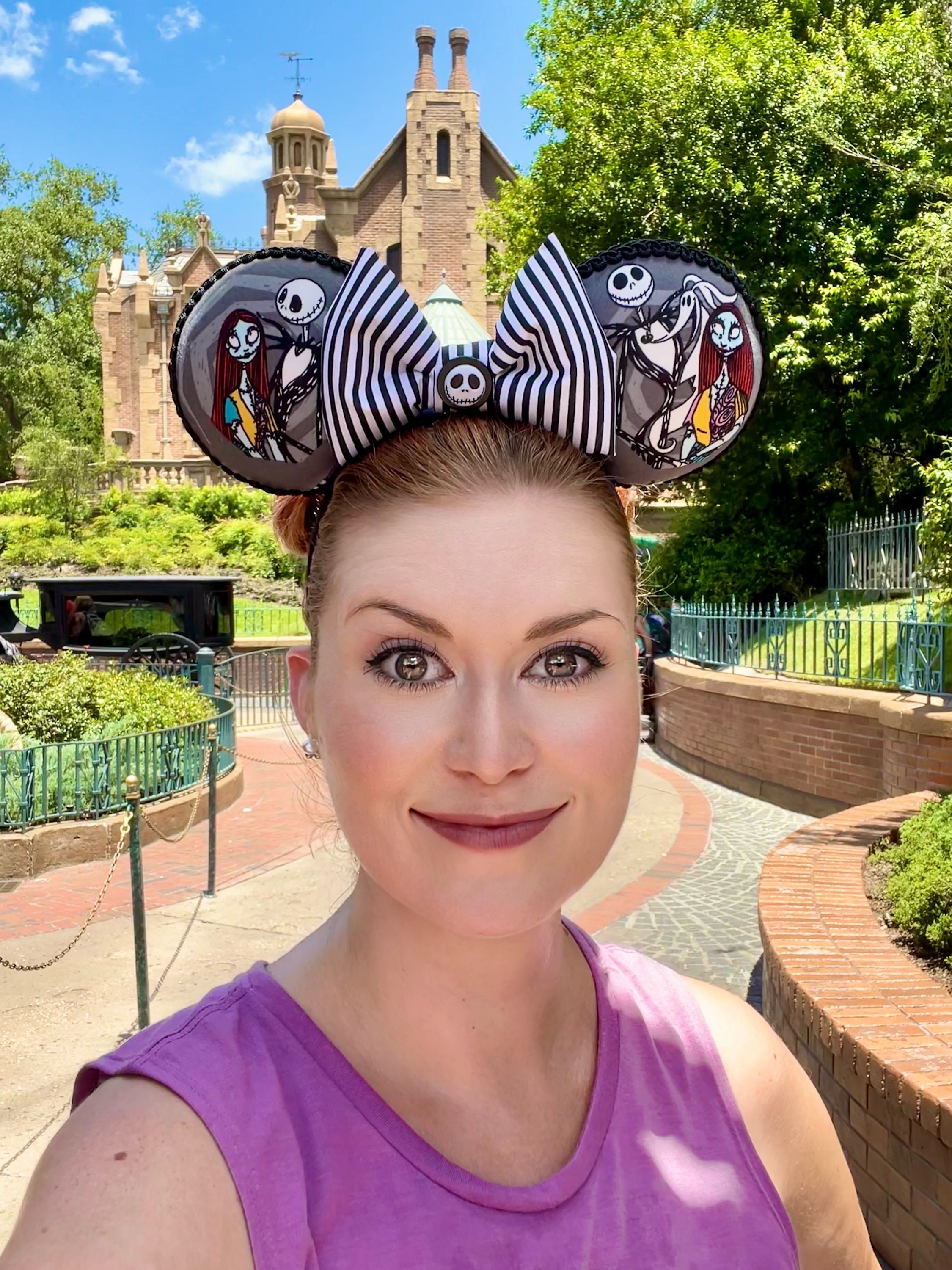 Nightmare Before Christmas Jack Skellington Disney Ear Etsy