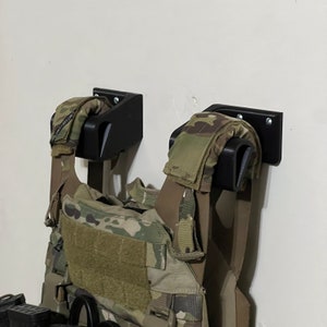 Plate Carrier Wall Mount Holder Display Stand Tactical Vest Mount Gear Organizer Kit Etsy UK