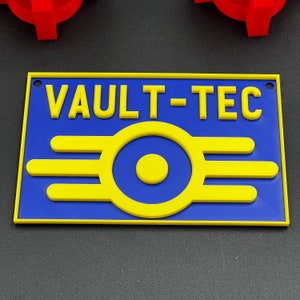 Fallout 4 Vault Tec Sign  New Vegas Merchandise, Loot, Replica Props, Toys, Lucy