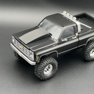 Cowl Hood Upgrade For Trx4m High Trail Chevy K10 RC Rock Crawler Accessories Part
