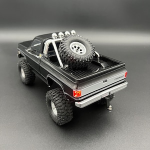 Tire Carrier Upgrade For Trx4m Traxxas 1/18 Scale Rc Crawler, Chevy K10 Accessories