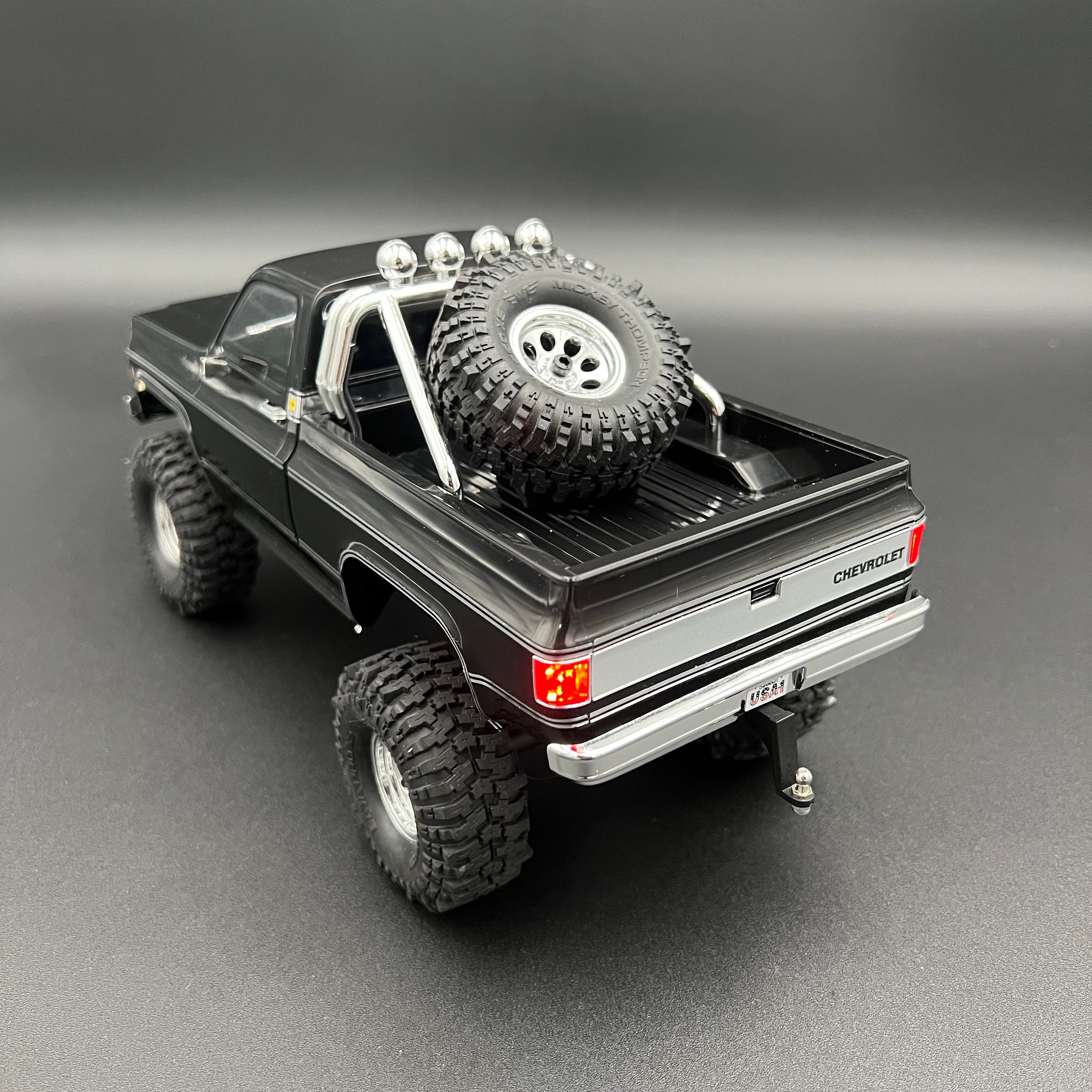 Levigo Aluminum Alloy RC Trailer – Compatible With Traxxas 1/18 TRX4M, Anti-Slip Tires - View #6