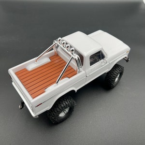 Wood Floor Upgrade For Trx4m High Trail Bed Accessories Ford F150 Rc Crawler 1/18 Scale