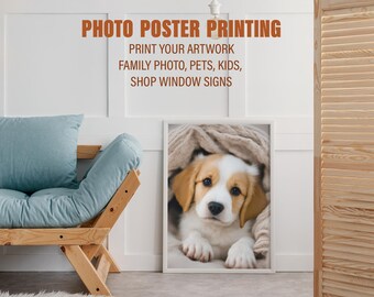 Poster Printing Photo Enlargement Prints Premium Printing Personalized Artwork Customized Photo Printing High Quality