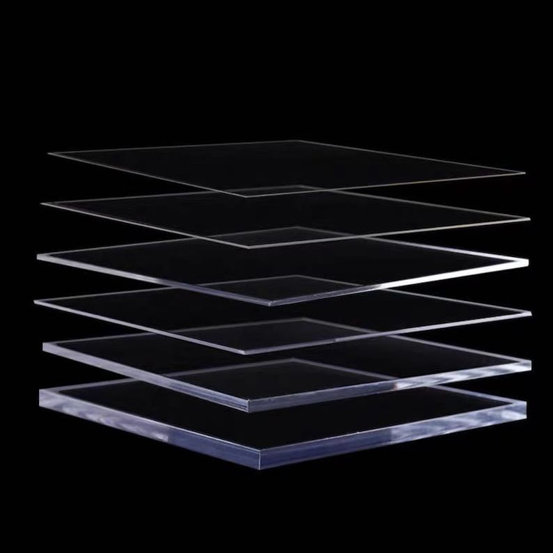 Acrylic Sheet Cut to Size Standard Sizes Polished Edges 3mm Cast