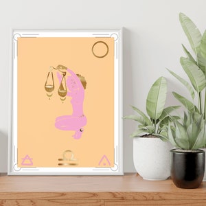 Libra Digital Print