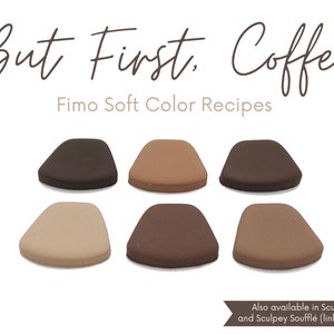 Pero Primero Café, Fimo Soft, Recetas De Colores De Arcilla Polimérica, Paleta Otoño Otoño Invierno, Tonos Beige Neutros, Tutorial De Mezcla De Arcilla