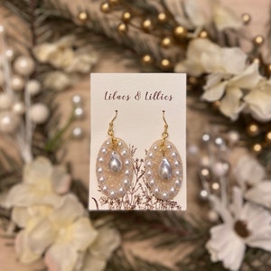Pretty Pearl | Polymer Clay Earrings