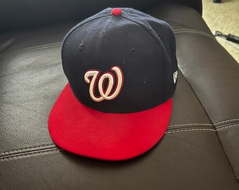 Washington Nationals Fitted Hat - Etsy