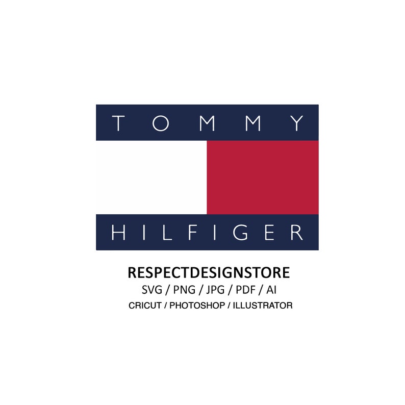 Tommy Hilfiger SVG Bundle Layered SVG Cricut Cut Files - Etsy