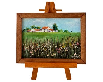 Hand Made Mini Oil Paintings – Mini Original Artwork