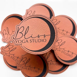 Custom Logo Leatherette Patch | Leather Patch | Corporate | Hat Patch | Business Merch | Laser Engraved | Promotional | Advertising