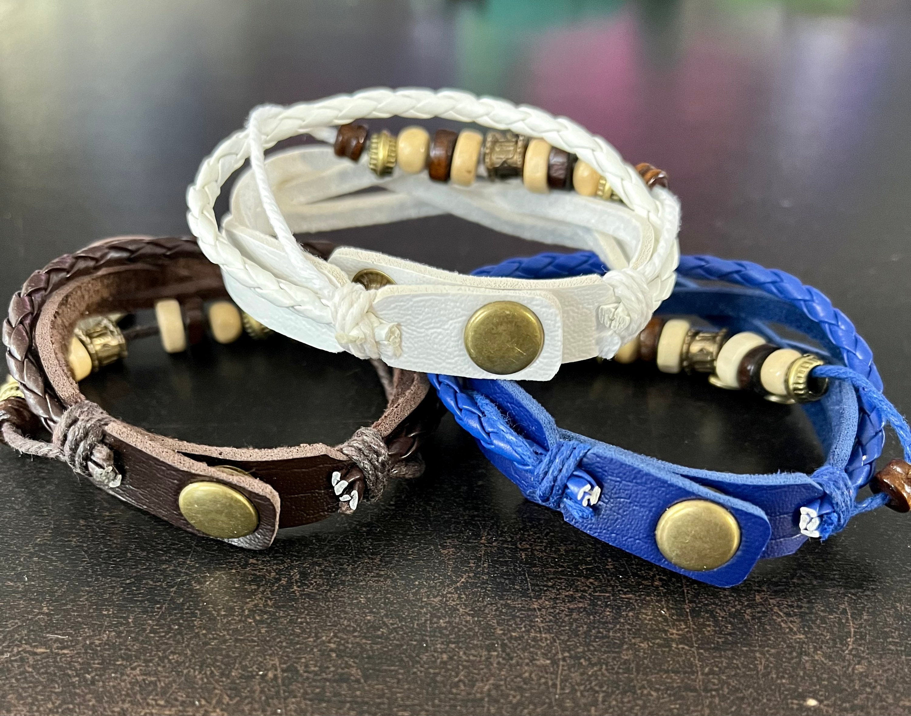 Funky friday discount again - braclets, leather and fish leather items –  Hraun- Art and design