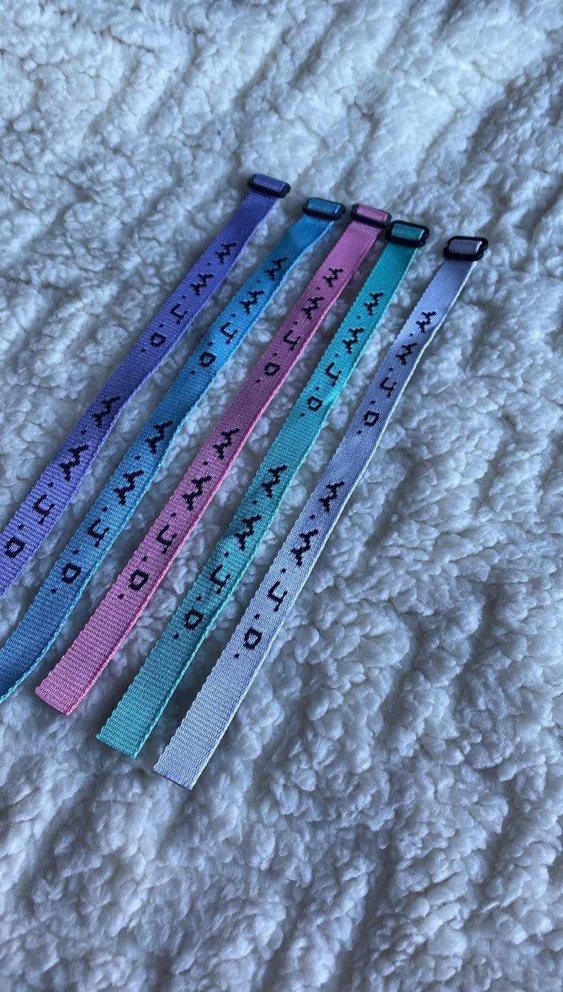 WWJD Woven Adjustable Bracelets 9.5x0.5 Inches Etsy