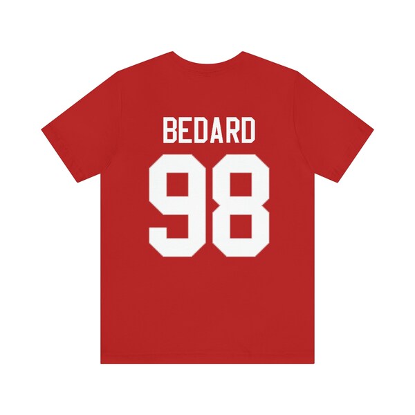 T-shirt des Blackhawks de Chicago | T-shirt Connor Bedard | T-shirt de hockey