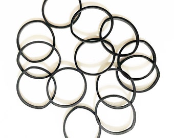 LOVESNAP Rubber Bands black