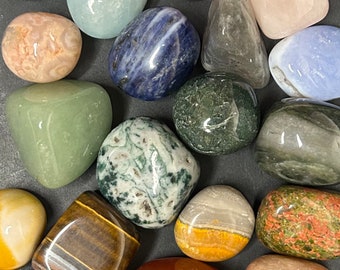 Crystal Mystery Tumbles | Mystery Crystal Set | Crystal Tumble Gift Set | Crystal Mystery Set