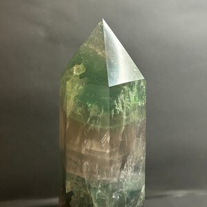 Fluorite Tower | Green Fluorite Crystal Tower | Rainbow Fluorite Crystal | 2.5 LB Fluorite Tower