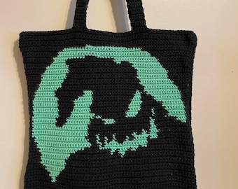 Oogie Boogie Crochet Tote Bag