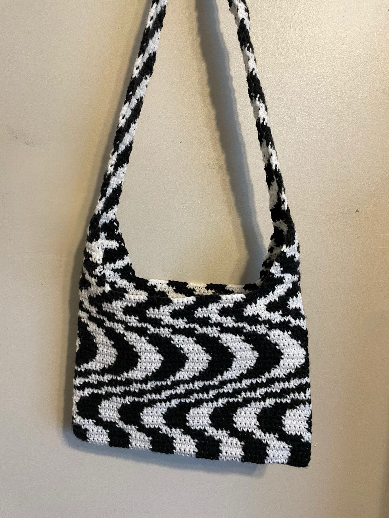 Wavy Crochet Bag - Etsy