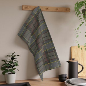 Fraser Tartan Kitchen Towel Book Booktok Scotland Scottish Claire Jamie Kilt Plaid Sassenach