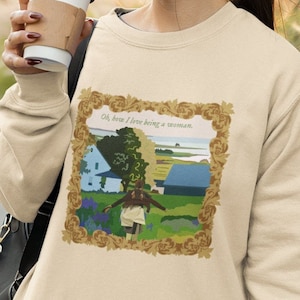 Anne of Green Gables Inspired Crewneck Light Dark Academia Book Booktok Merch Anne Shirley Cuthbert