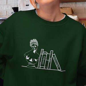 Ancient Greece Inspired Crewneck Dark Academia Light Academia Odyssey Iliad Aesthetic Booktok Literature