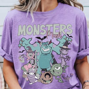 Retro Halloween Monster Mash Shirt, Halloween Aesthetic, Vintage Halloween Sweatshirt, Graphic Monster Sweatshirt, Fall Oversized Shirt