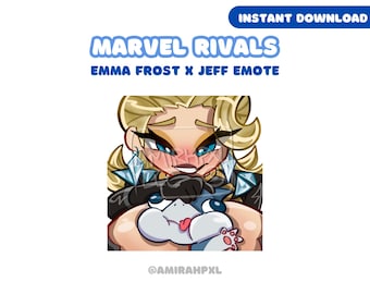 Rywale Marvela Emma Frost/ Emotka Jeffa Rivalsa/ Emotka Emmy Frost/ Emotka Emmy Frost Rivals/ Emotka Rivals/ słodkie emotka Jeffa/ emotka Rivals/ stream Rivals