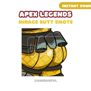 Emote Mirage en streaming Apex Legends Mirage (téléchargement numérique) image 1