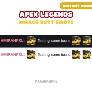 Emote Mirage en streaming Apex Legends Mirage (téléchargement numérique) image 2