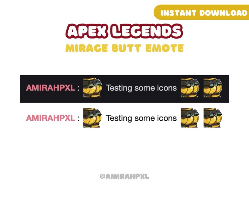 Emote Mirage en streaming Apex Legends Mirage (téléchargement numérique) image 2