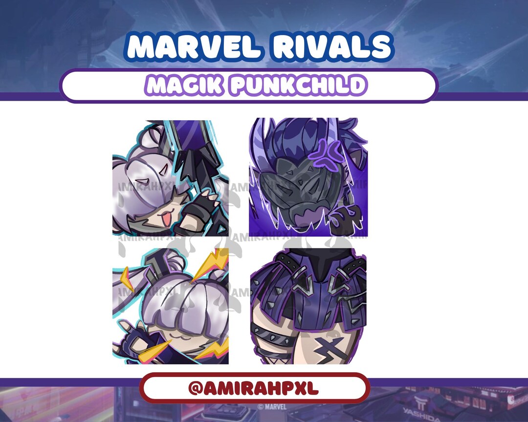 Rival Emotes/magik /magik Emotes/cute Emotes/marvel Rivals/emotes/hero ...