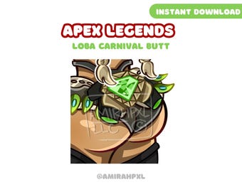 Loba Butt Emote | Apex Legends Stream Overlay (Digital Download)
