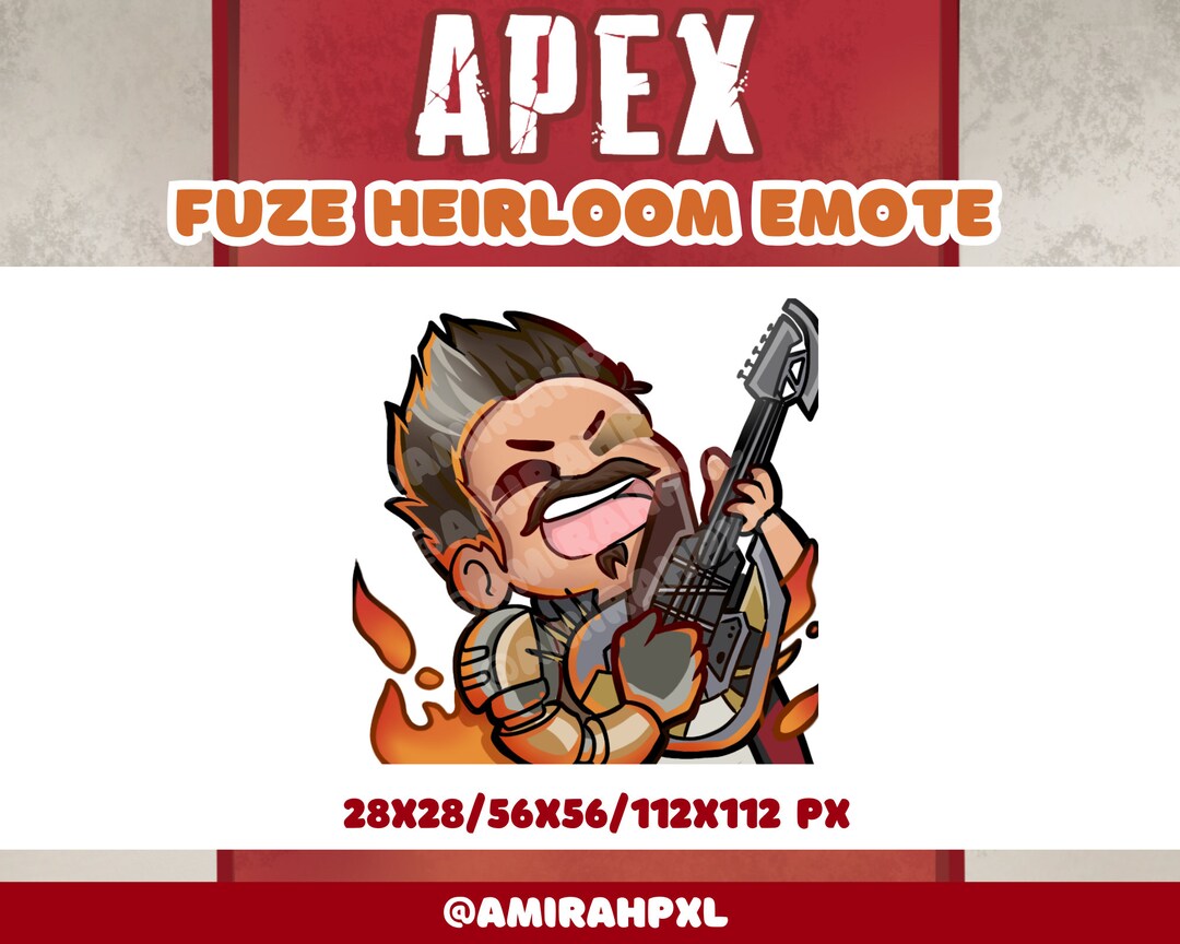 Apex Legends Fuse Fire Emote/apex Legends/apex Emotes/razors Edge Emote