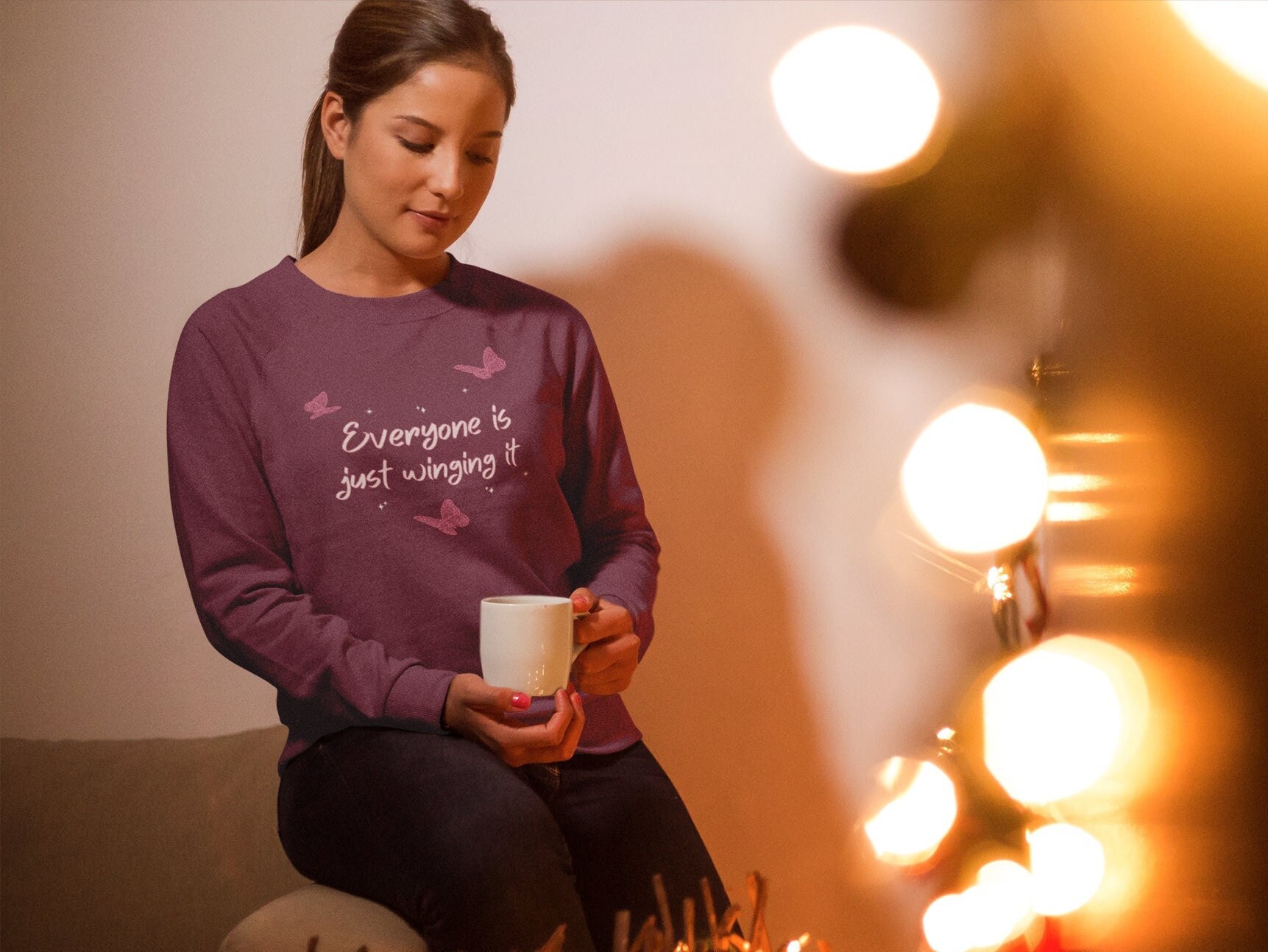 Coquette Aesthetic Graphic Phrase Quote Sweatshirt Etsy