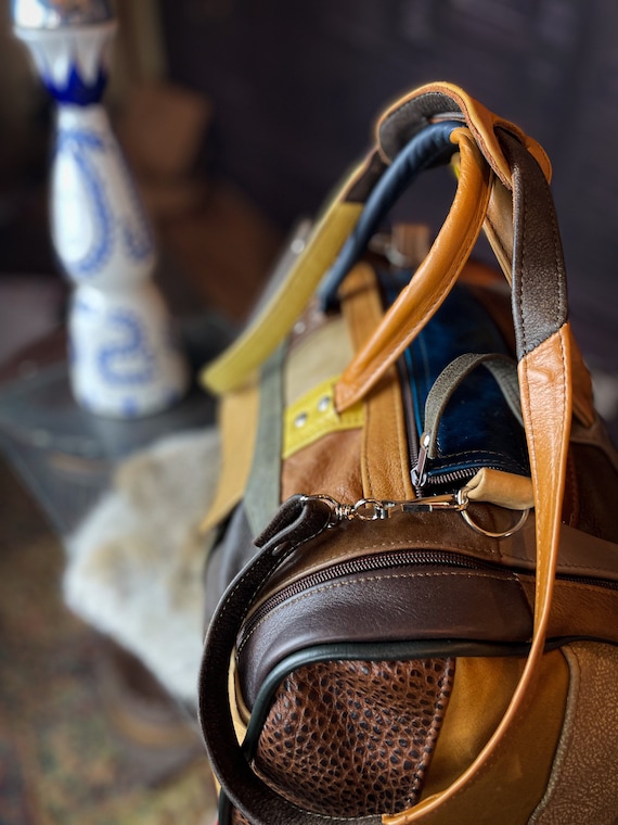 Supreme Patchwork Leather Duffle Bag【美品】 Supreme Patchwork Leather Duffle Bag (FW19) - $328