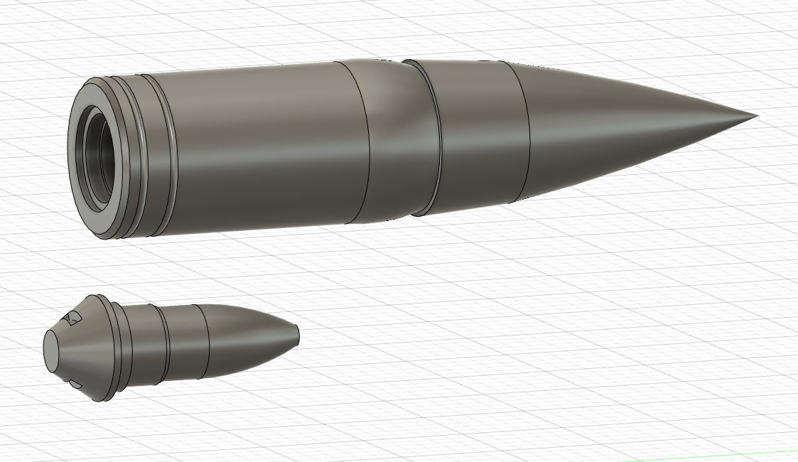 76mm M32 Tank Shell Round Etsy UK