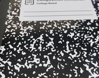 Composition notebook