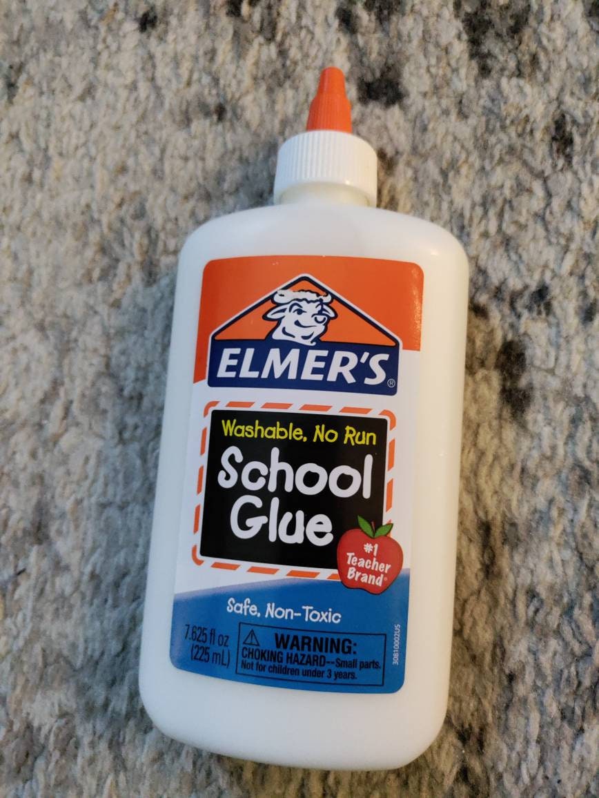 Elmer's colle d'école liquide blanche, lavable et adaptée aux enfants, pour  travaux manuels ou slime, 118 ml