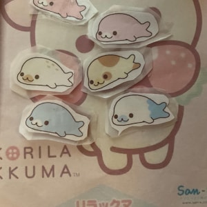 mamegoma sticker set !
