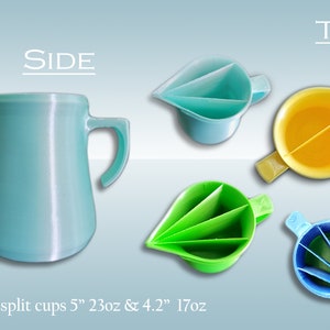 Acrylic Split cups