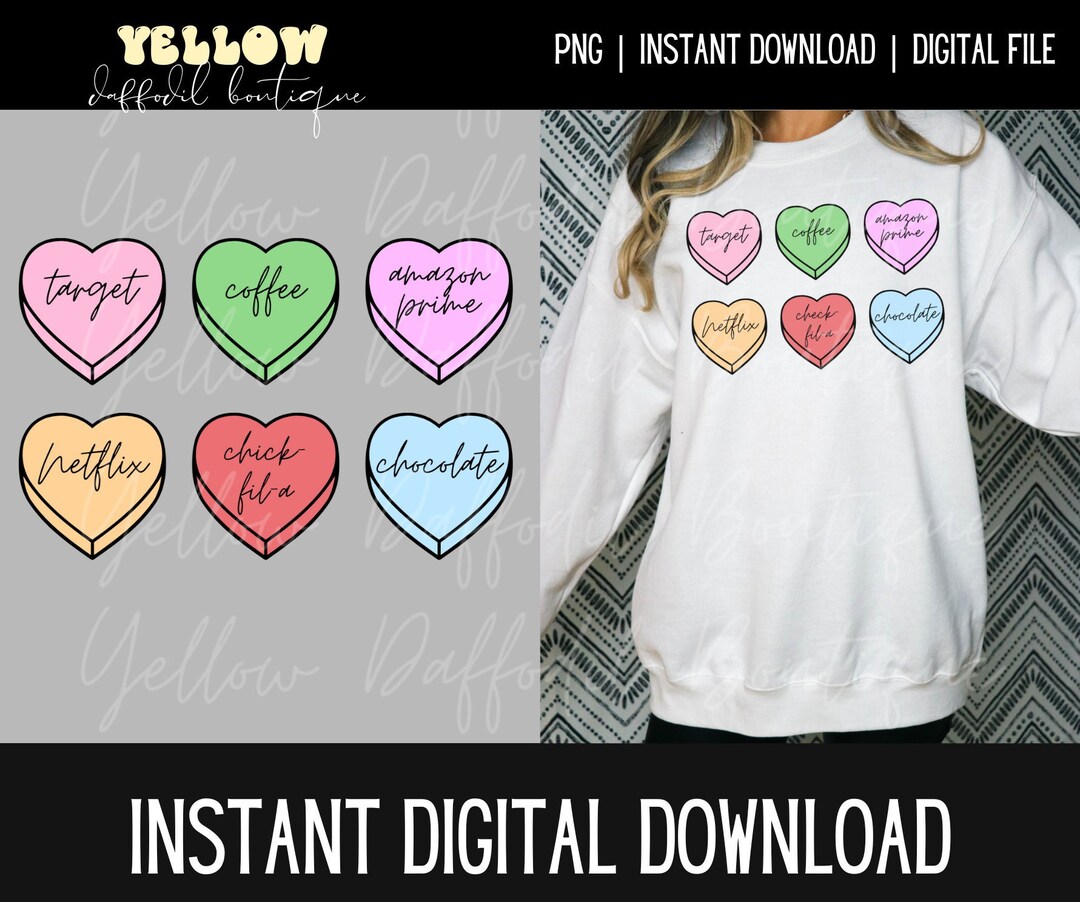 Candy Heart Tee Unisex main image 0