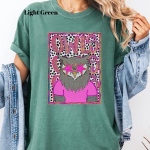Preppy Owls Mascot Tee, Game Day Tee, School Spirit Tee, Owl Mascot Tee, football mom Tee, cute game day Tee