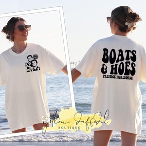 BOATS and HOES graphic tee, lake day, boating tee, funny, Step Brothers, Will Farrell, Summer Graphic Tee, Funny Graphic Tee, BEST Seller